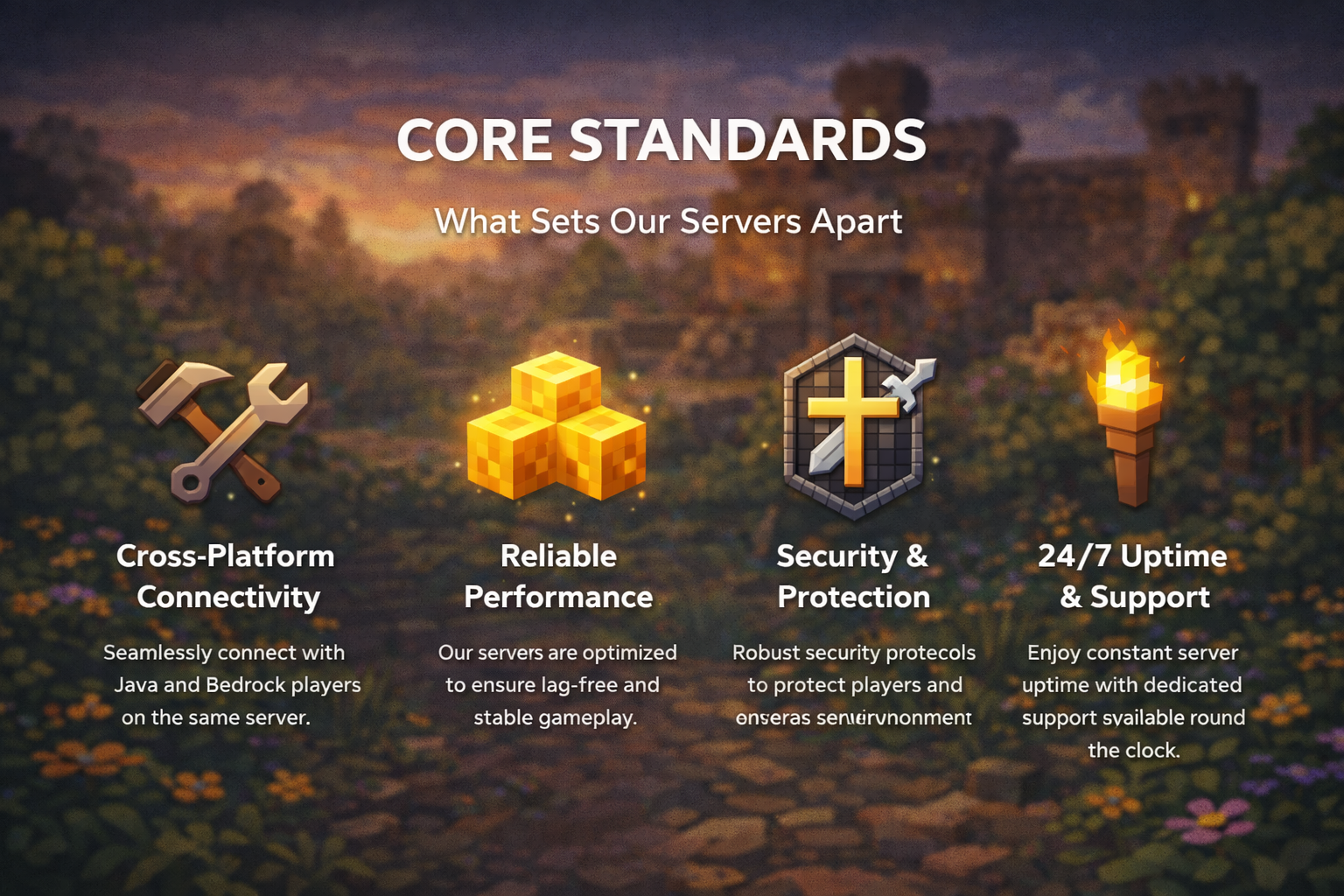 Core standards artwork for protection and reliability in The Genesis Order